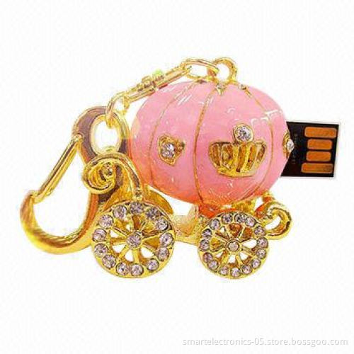 Pumpkin USB Flash Drives with 64MB-128GB Capacity
